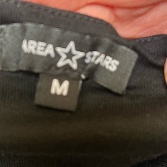 Area Stars NWOT Jacqui Maxi Skirt with Front Split in Stretch Black Size M - Picture 3 of 5